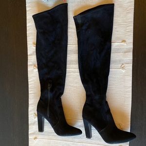 Unisa over the knee boots size 71/2 color black